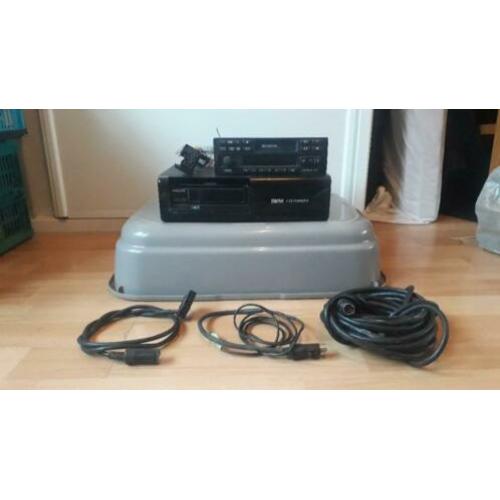 VERKOCHT BMW autoradio cassette speler met cd wisselaar