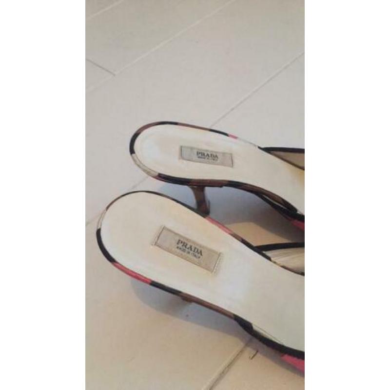 Prada slingbacks, 381/2