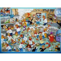 Legpuzzel 1000 st Chaos in de Keuken