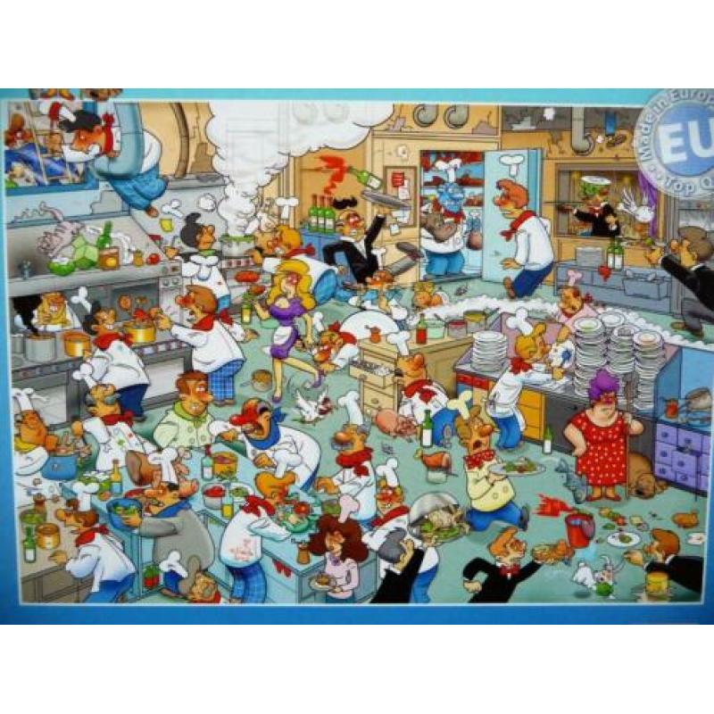 Legpuzzel 1000 st Chaos in de Keuken
