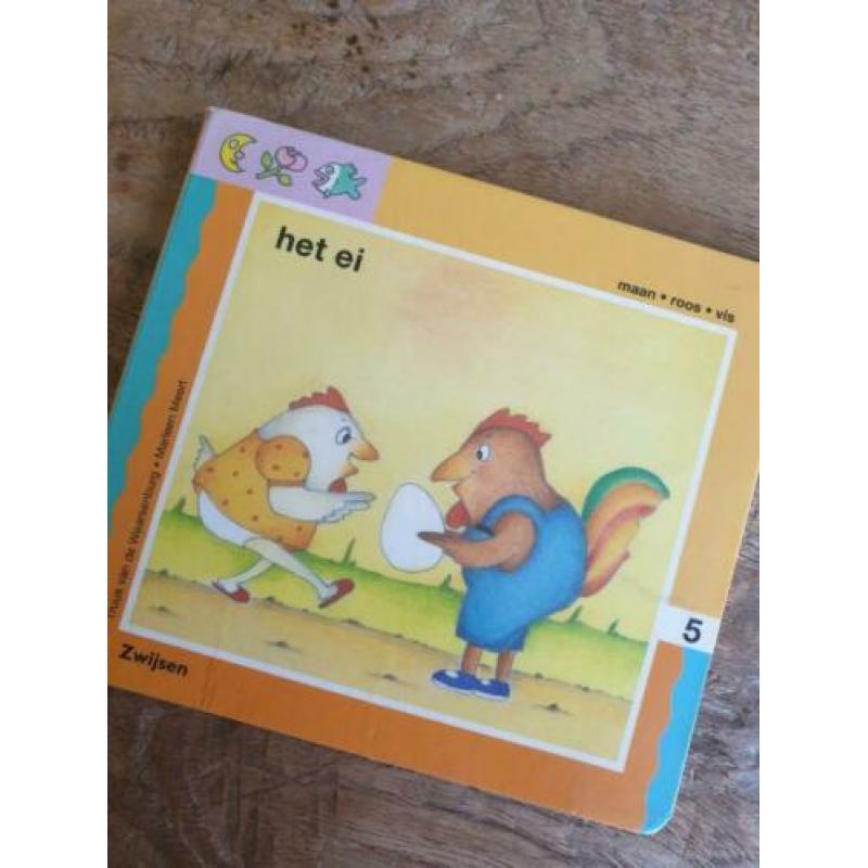 Maan roos vis - serie 6, boekje 2 , 4 , 5 en 6