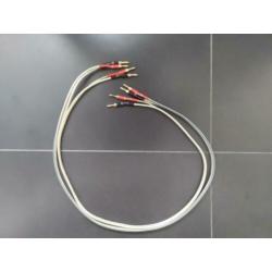 Luidsprekerkabels Interchnik spirit of high zilver 2x1,20 m