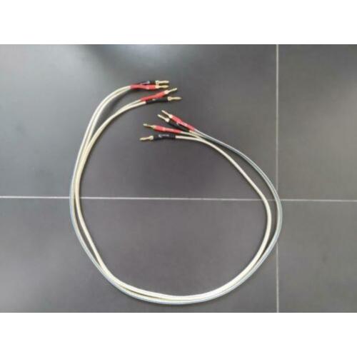 Luidsprekerkabels Interchnik spirit of high zilver 2x1,20 m