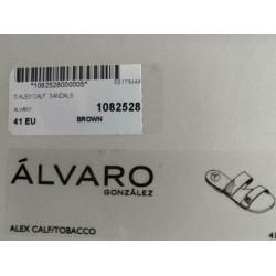Álavaro González Sandals Alex Tobacco 42