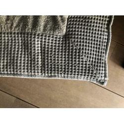 Boxkleed koeka 2 kleuren paars en taupe