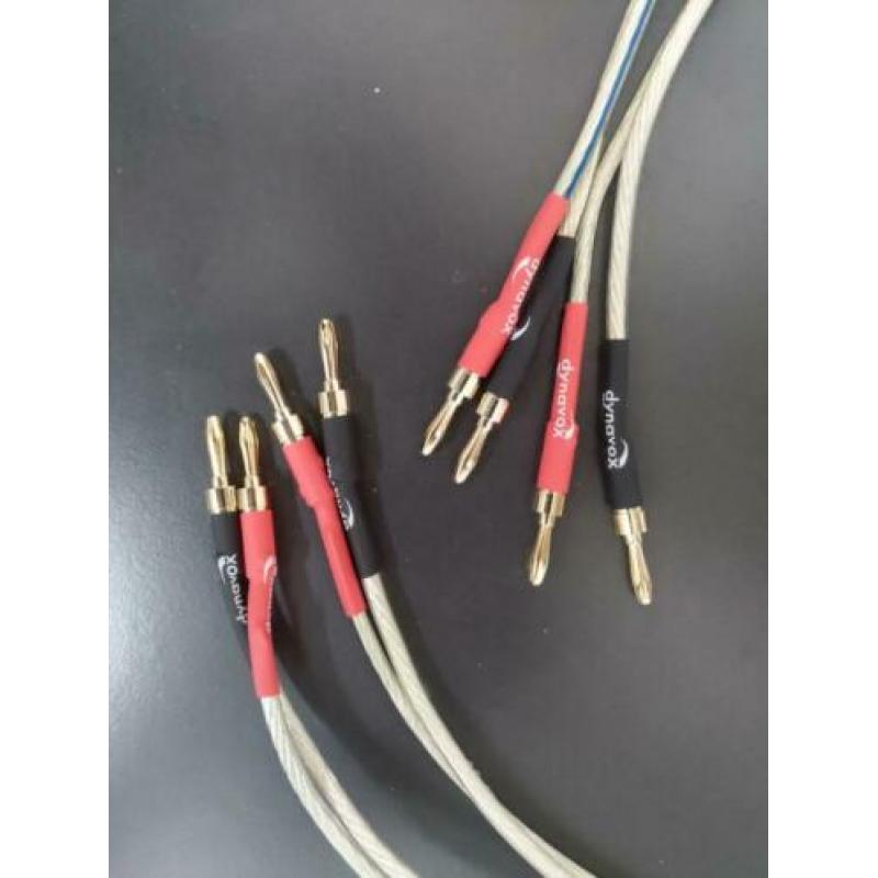 Luidsprekerkabels Interchnik spirit of high zilver 2x1,20 m