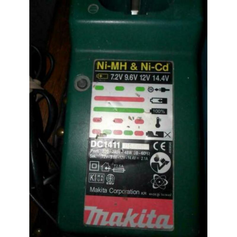 opladers voor makita boormachine