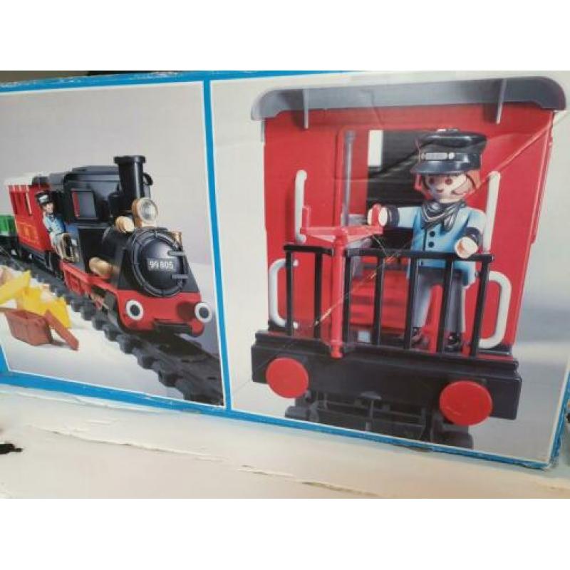 Playmobil trein 4017 complete set in mooie OVP.