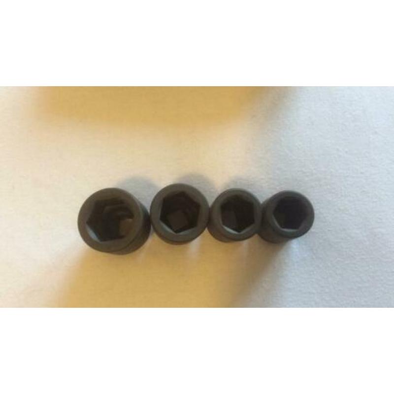 Sandvik Belzer (Bahco) krachtdoppenset 1/2 inch aansluiting