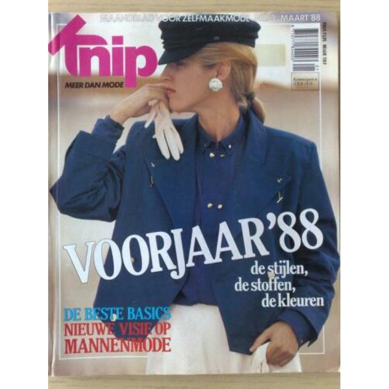 Knipmode Vintage nr. 1-2-3-4-5-6-7-8-9-10-11-12/ 1988
