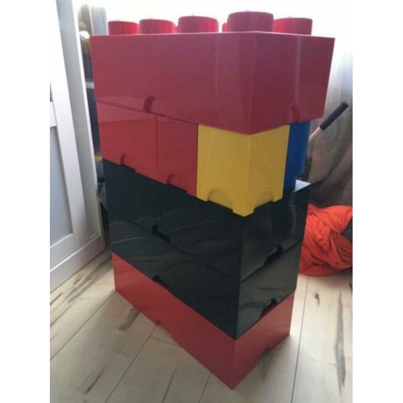 Lego opbergdozen, 4x8, 1x4, 2x1 en 1x2