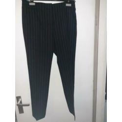 Nw Dorothee Schumacher krijtstreep pantalin mt 2