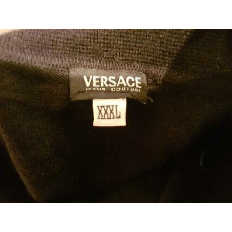 Zwarte Versace trui XXXL 3XL