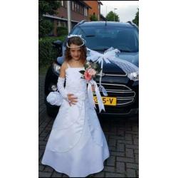 140 communie jurk communie kleedje bruidsmeisjesjurk lianne