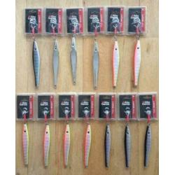 Abu Garcia Lucas Pilkers 100-200-300-400 gram: 27X div gew.