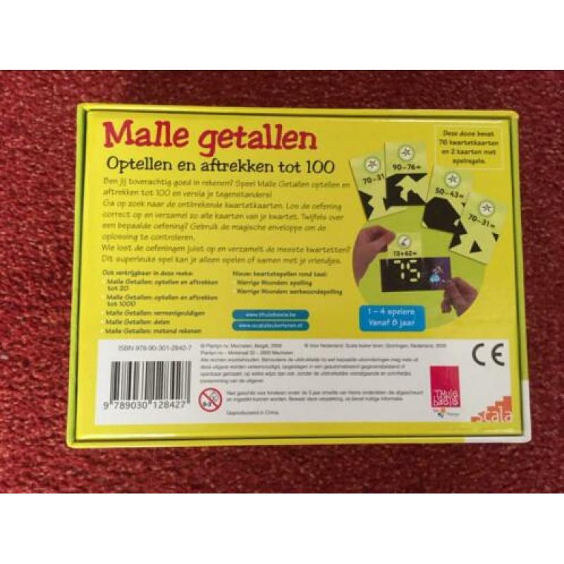 Malle getallen, optellen en aftrekken tot 100