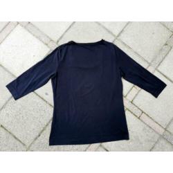 • Be One shirt do. blauw mt 44,met sterretjes op de voorzijd