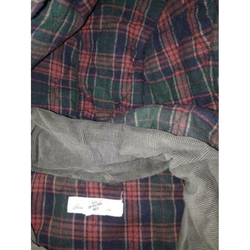 h&m waxachtige tussenjas S