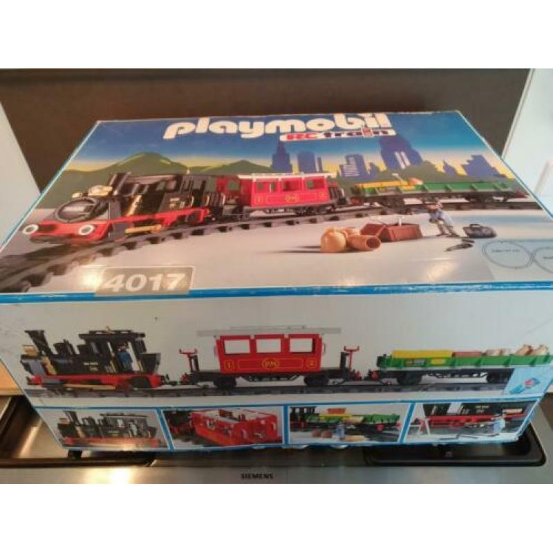 Playmobil trein 4017 complete set in mooie OVP.
