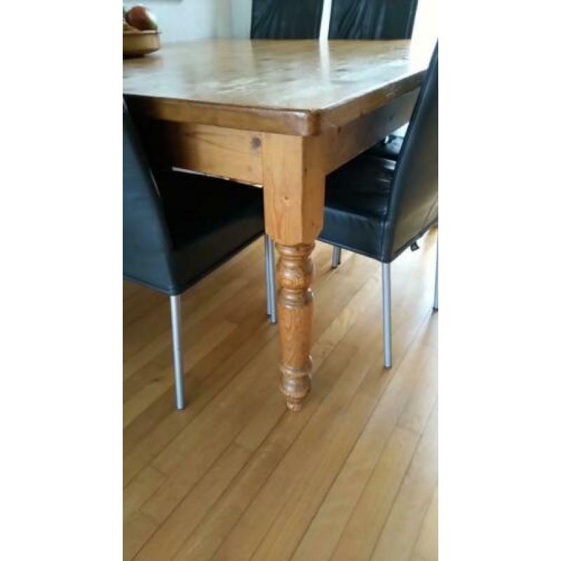 Grenen tafel 140x150