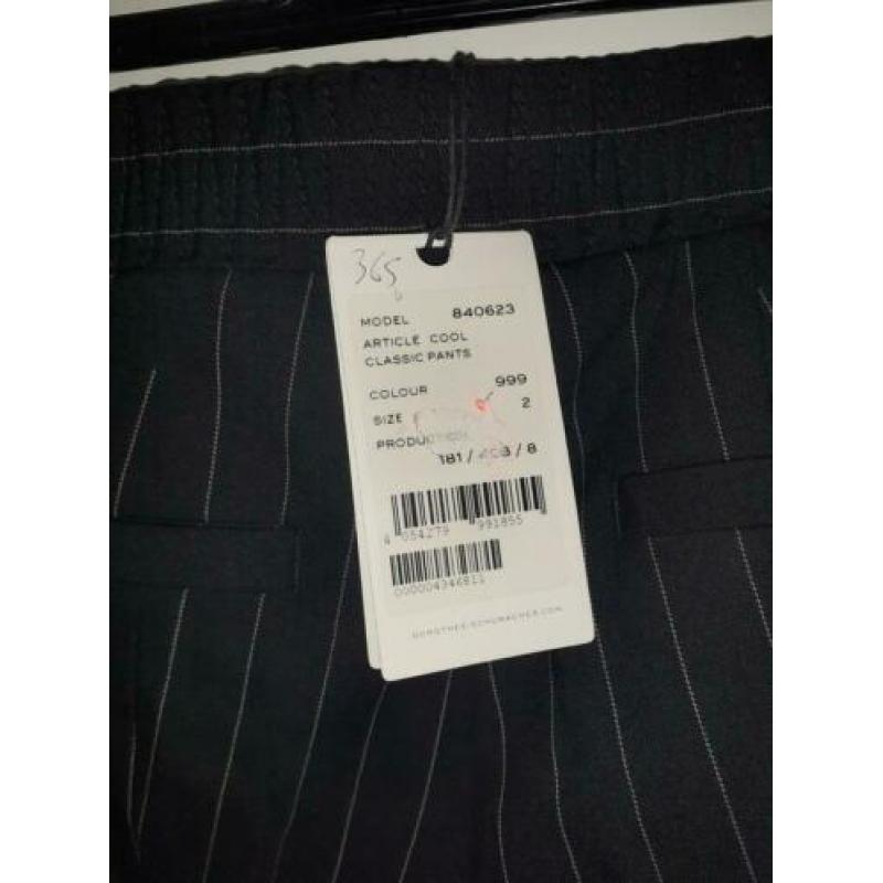 Nw Dorothee Schumacher krijtstreep pantalin mt 2