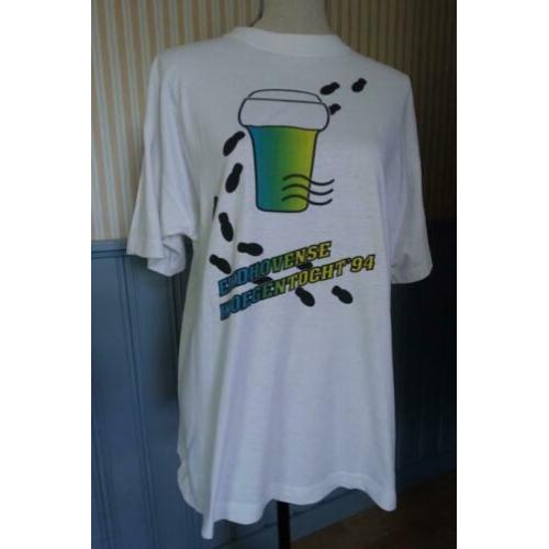 wit shirt Eindhovense kroegentocht 94 - Stratum - XL