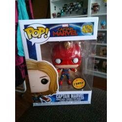 Funko pop captain Marvel chase