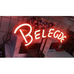 Neon reclame Belegde ..........