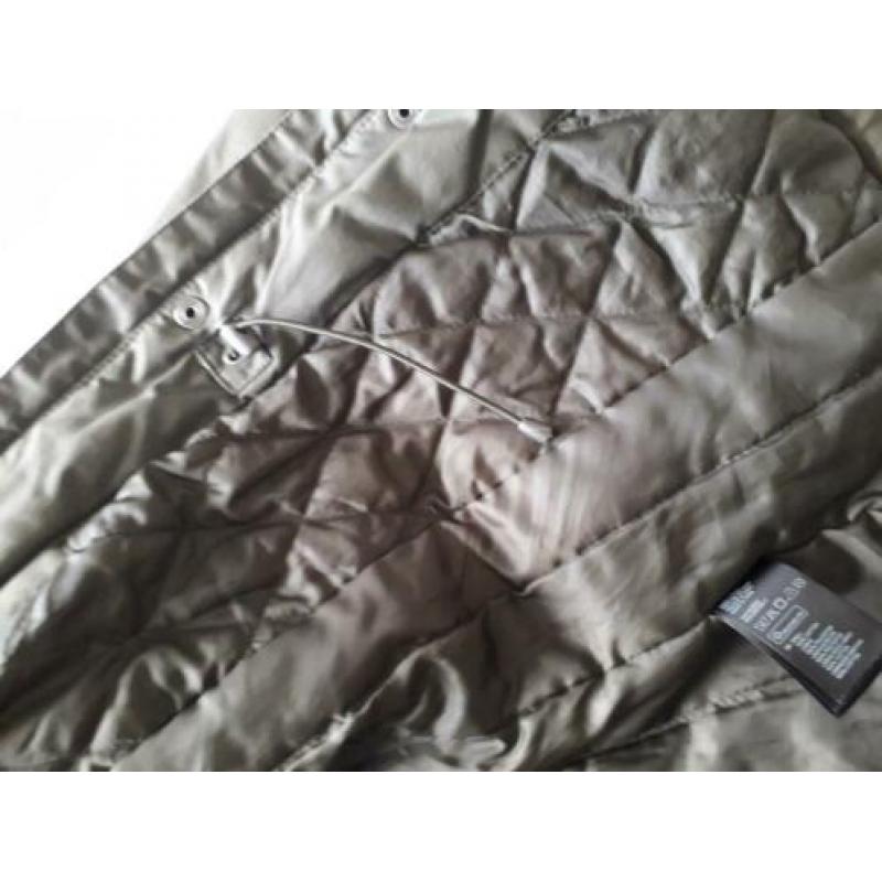 h&m waxachtige tussenjas S