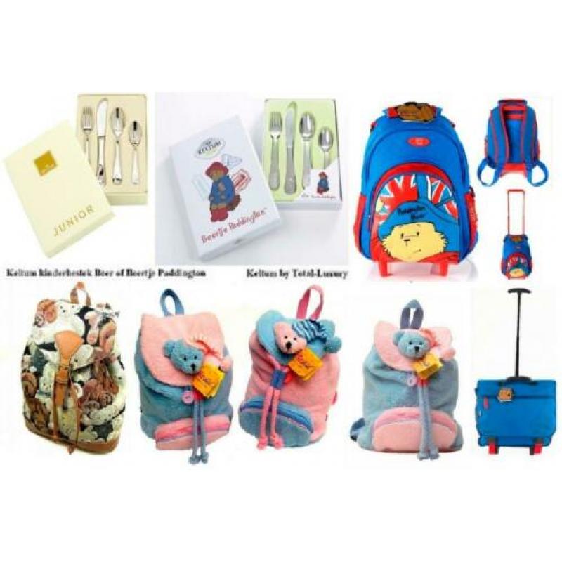 Beertje Paddington e.a. Beren Beer kinderbestek, tas