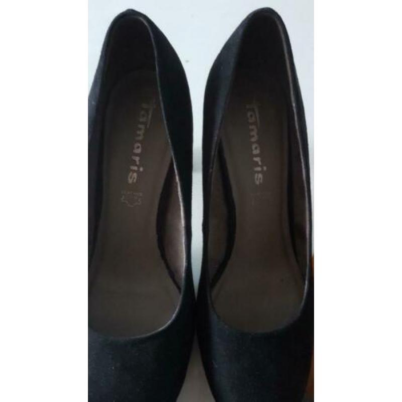 Zwarte pumps, Tamaris, maat 38