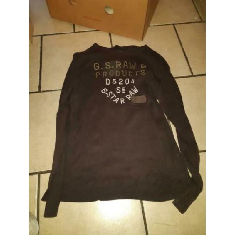 Heren lange mouw merkshirt xxl