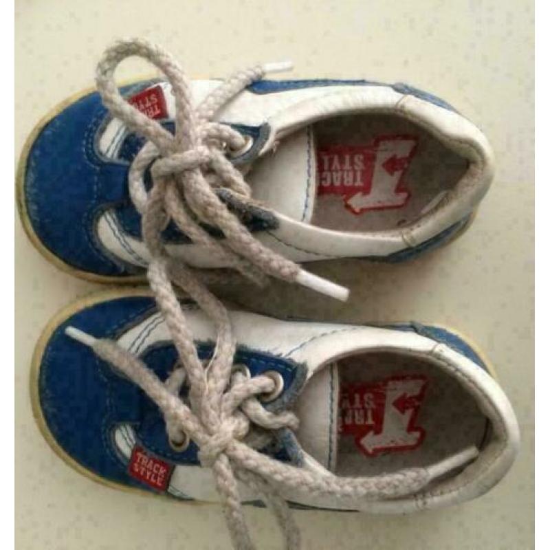 Track style lederen schoenen maat 20