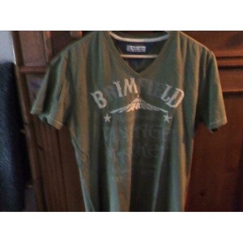 T-shirt Hilfiger Demin , maat L, legergroen