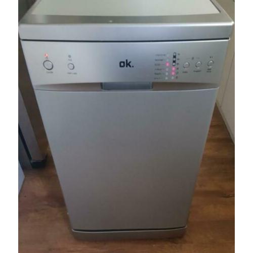 nette vaatwasser OK. ODW10026A1 zilver   Smal model A+
