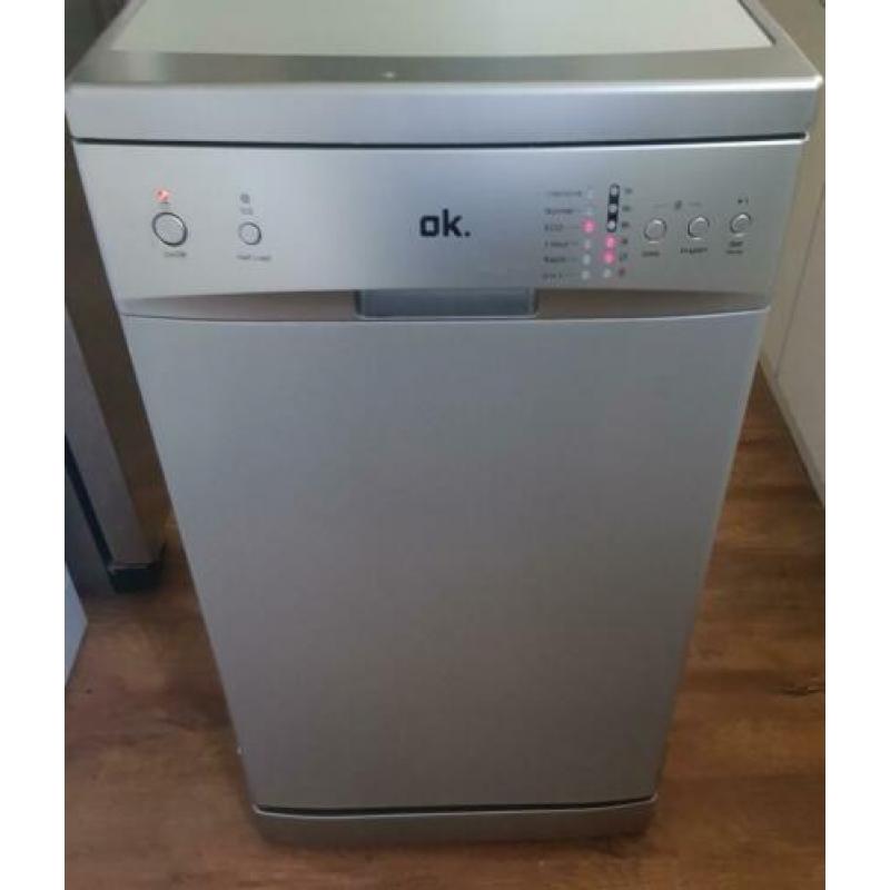 nette vaatwasser OK. ODW10026A1 zilver   Smal model A+