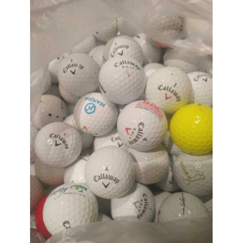 100 callaway supersoft / chrome soft AAA golfballen 65 euro!