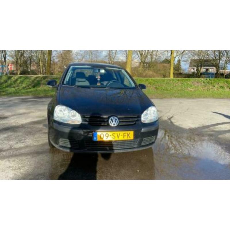 Volkswagen Golf 1.6 75KW 3D 2006 Zwart 1 jaar APK