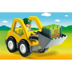 Playmobil 123 Graafmachine met werkman 1.2.3 - 6775