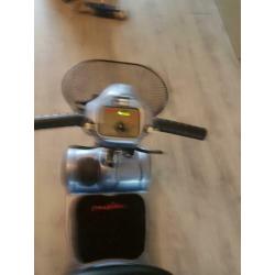 Mooie goede free rider blauw met gaan accu