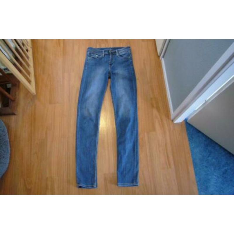 Jeans skinny regular waist maat 26/34 van de H&M