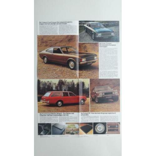 Ford Consul 1972 / Ford Granada 1972 - Folder