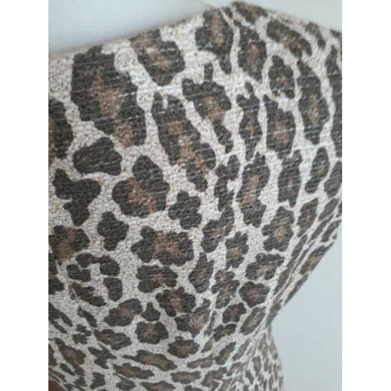 Prachtige Purdey jurk, panter print 42