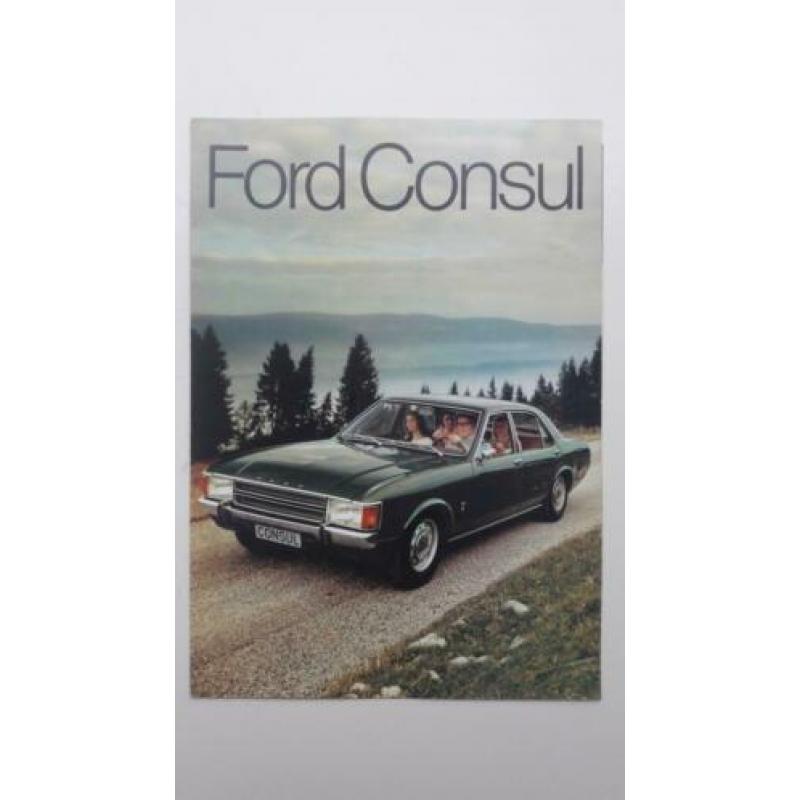 Ford Consul 1972 / Ford Granada 1972 - Folder