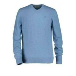 NIEUW STATE OF ART blauwe v hals trui small BCBC modern fit
