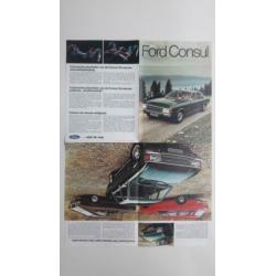 Ford Consul 1972 / Ford Granada 1972 - Folder