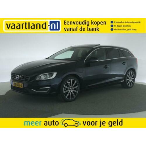 Volvo V60 D6 AWD HYBRID R-design Aut. [Schuifdak Leder] Ex B