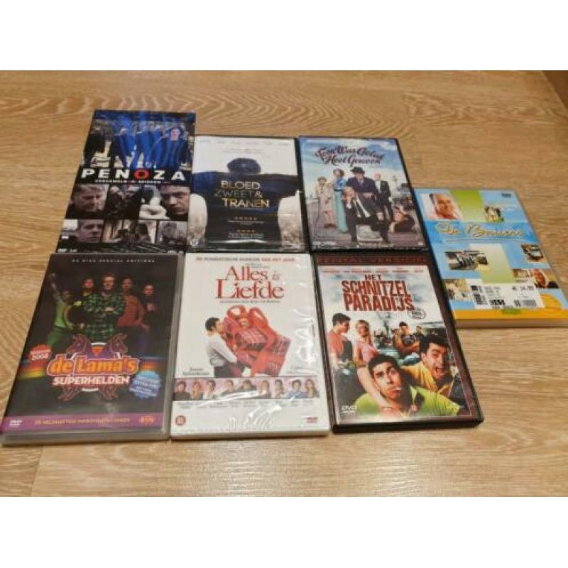 Nederlandse films serie 7 stuks