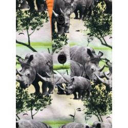Wild polo shirt neushoorn maat 146-152 als nieuw