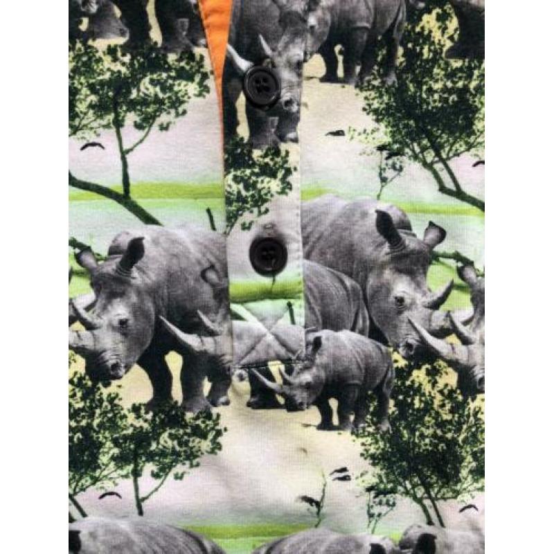 Wild polo shirt neushoorn maat 146-152 als nieuw